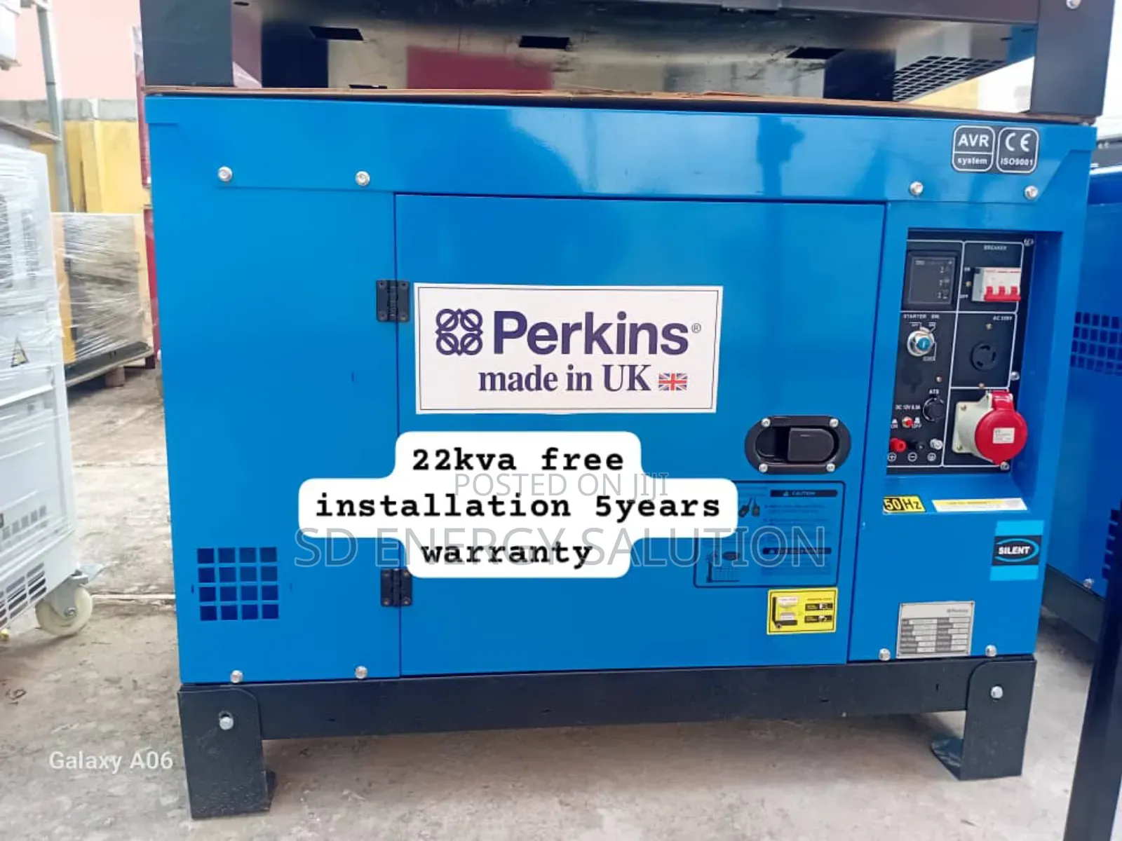 Engineered to Endure Perkins 22kva Diesel Generator 22kva