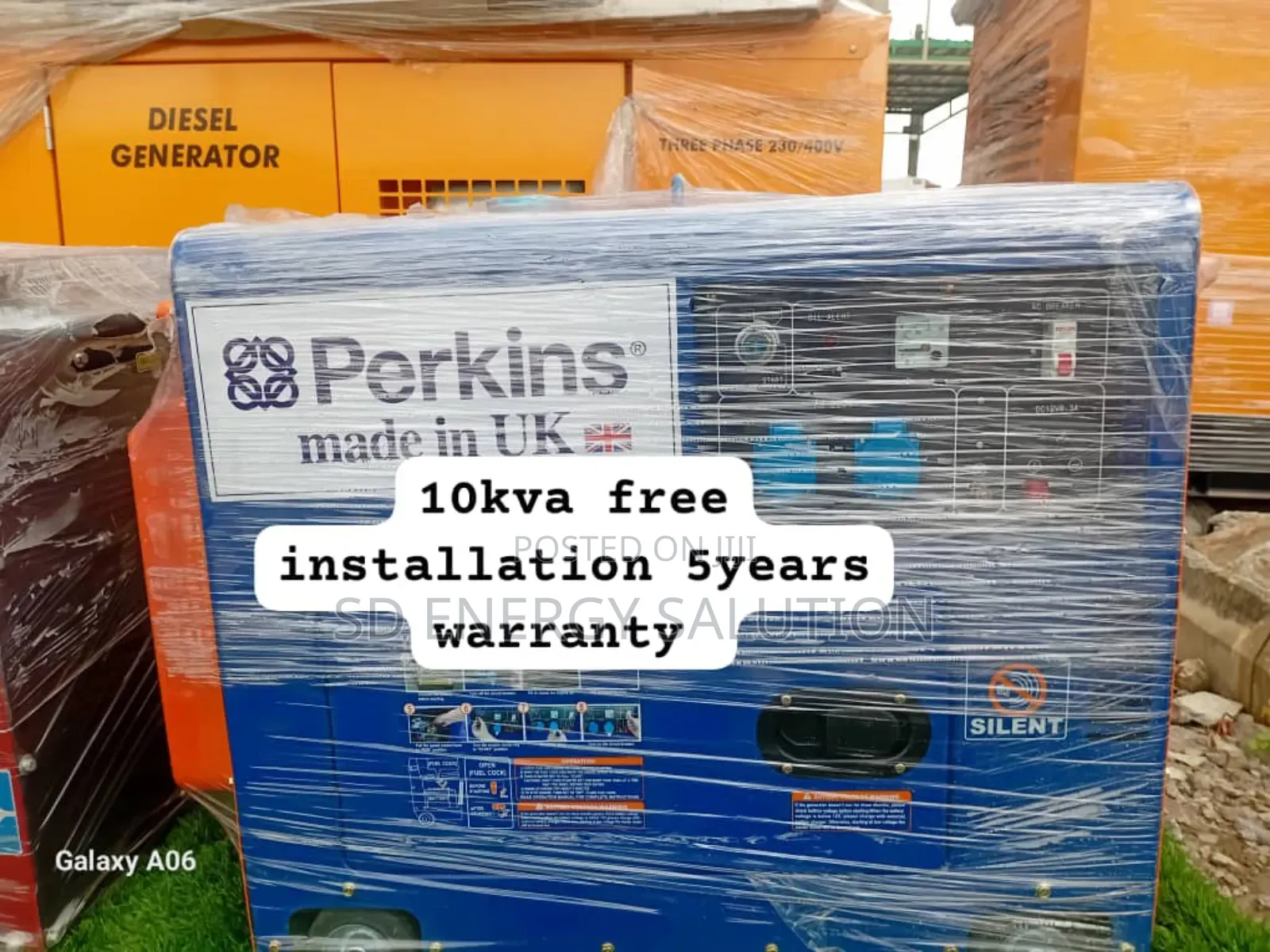 Rewire Reality Perkins 10kva Diesel 13000watts Diesel