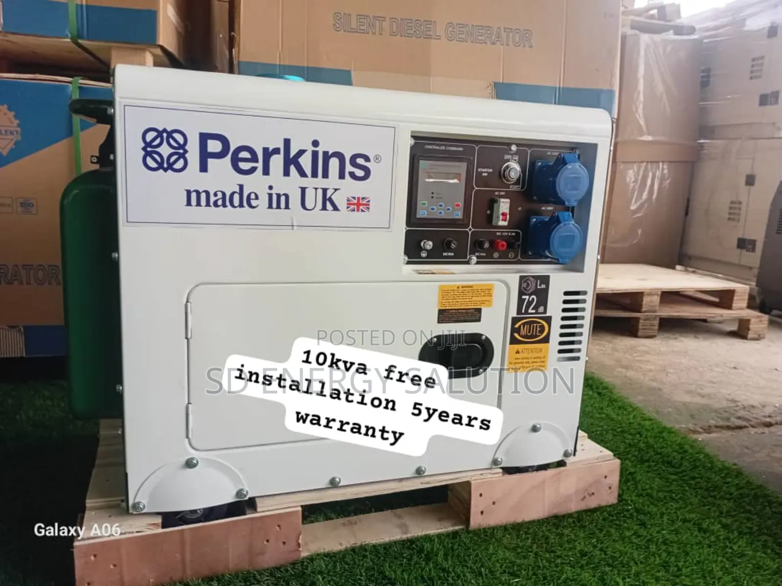 Current You Can Count on Perkins 10kva 13000watt Diesel