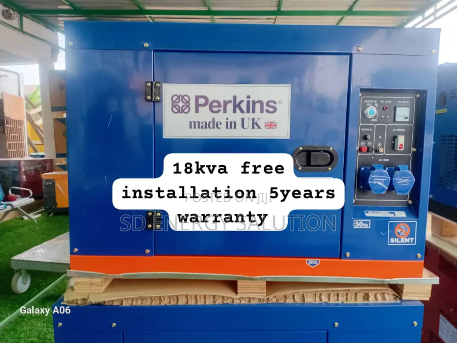 Unplug Fear Plug Power With Perkins 18kva Diesel Generator