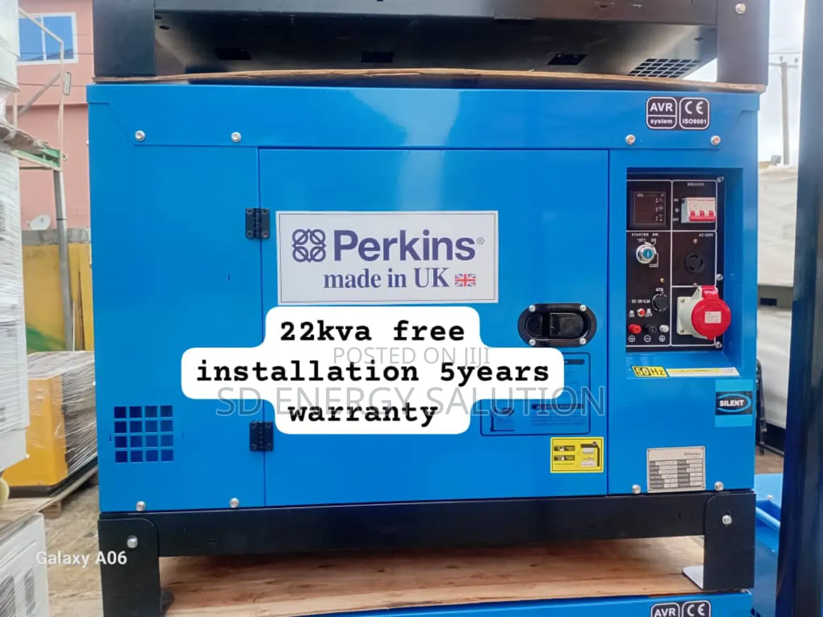 Crafted for Creator Perkins 22kva Diesel Generator 22kva