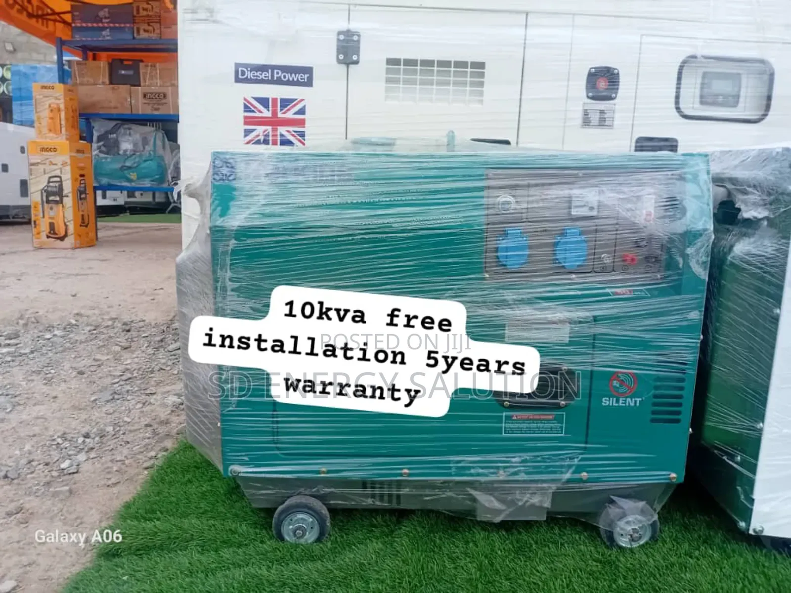 Runs Like Logic Perkins 10kva Diesel 13000watts Diesel
