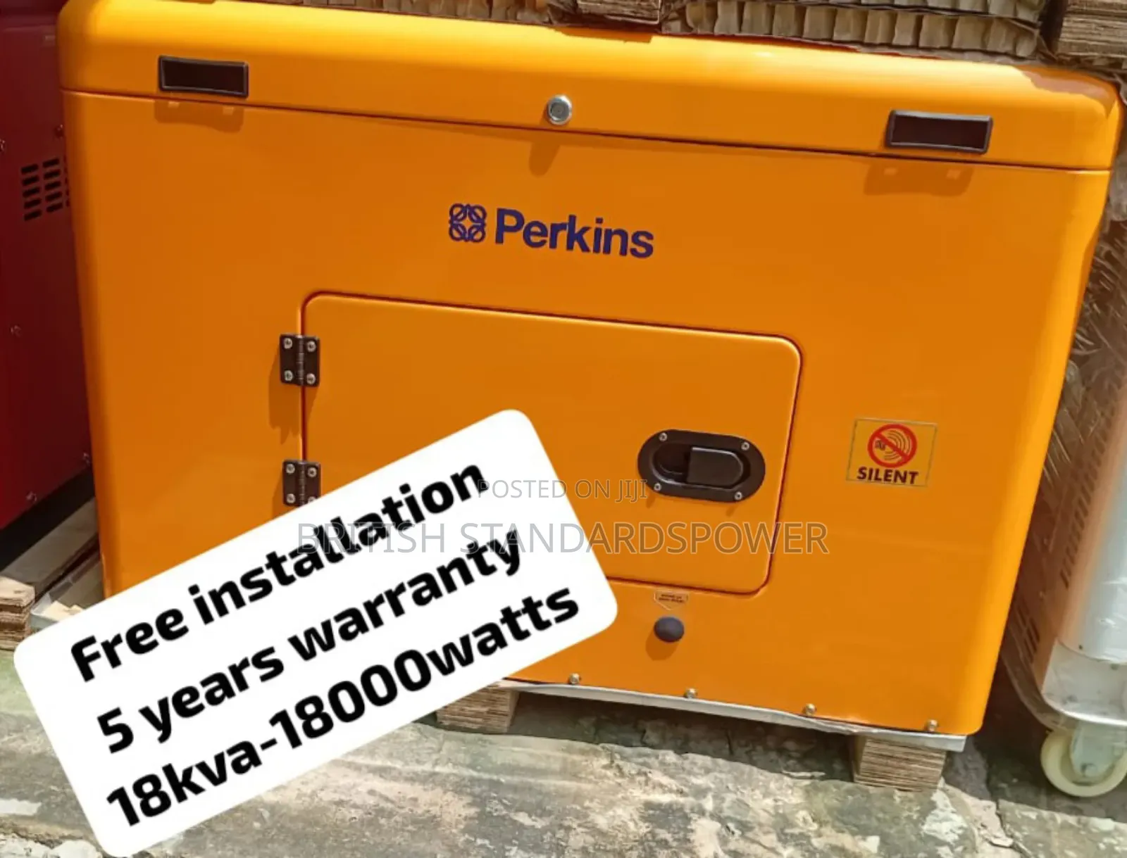 Strudy and Dependable 18kva Silent Diesel Generator