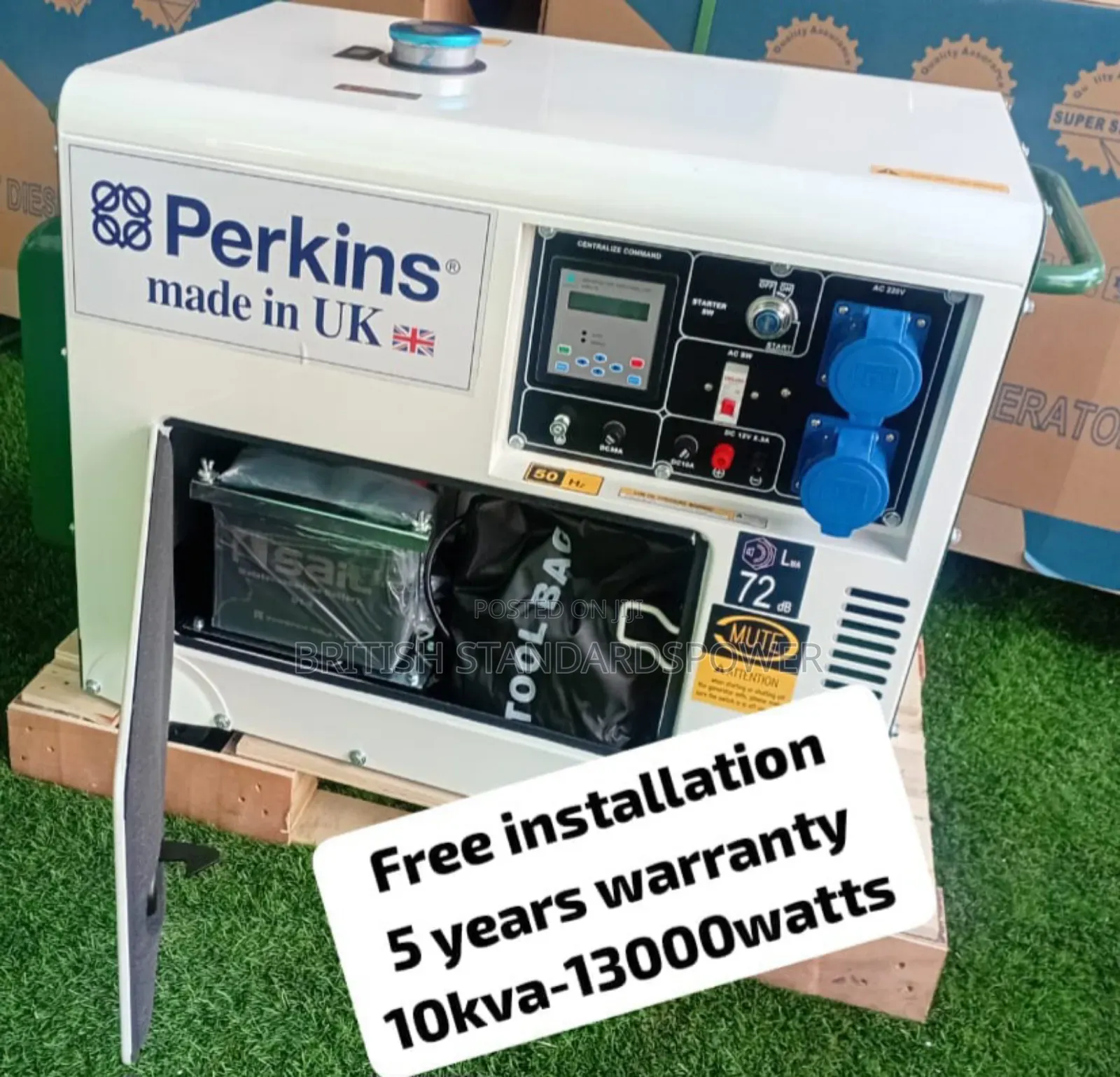 Perkins 10kva Diesel Genset Engineered for Durability