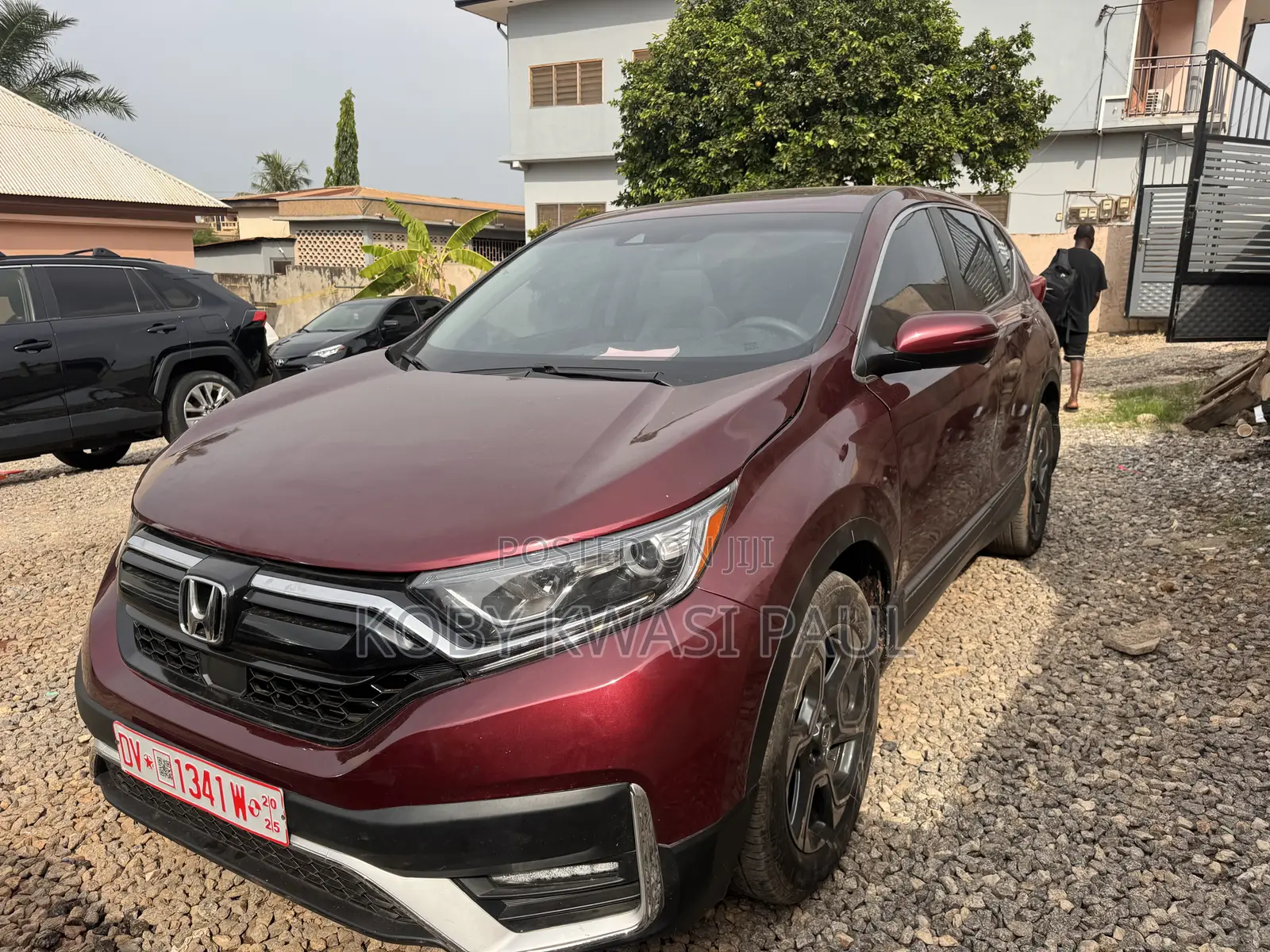 Honda CR-V EX-L 4dr SUV AWD (1.5L 4cyl CVT) 2017 Burgundy
