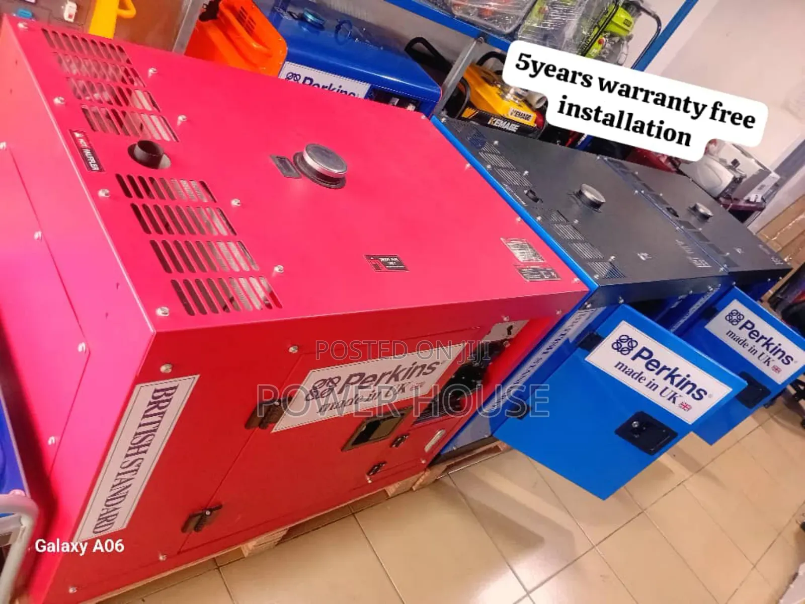 Elegant Altair Force 15kva 16500watts Perkins Diesel Genera