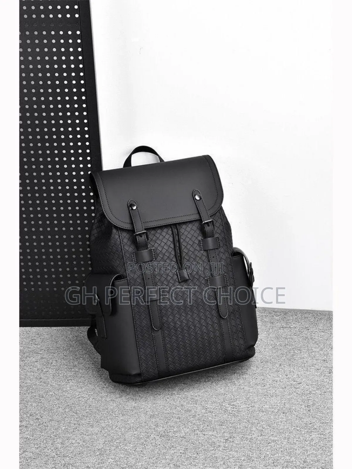 Real Leather Unisex Backpack