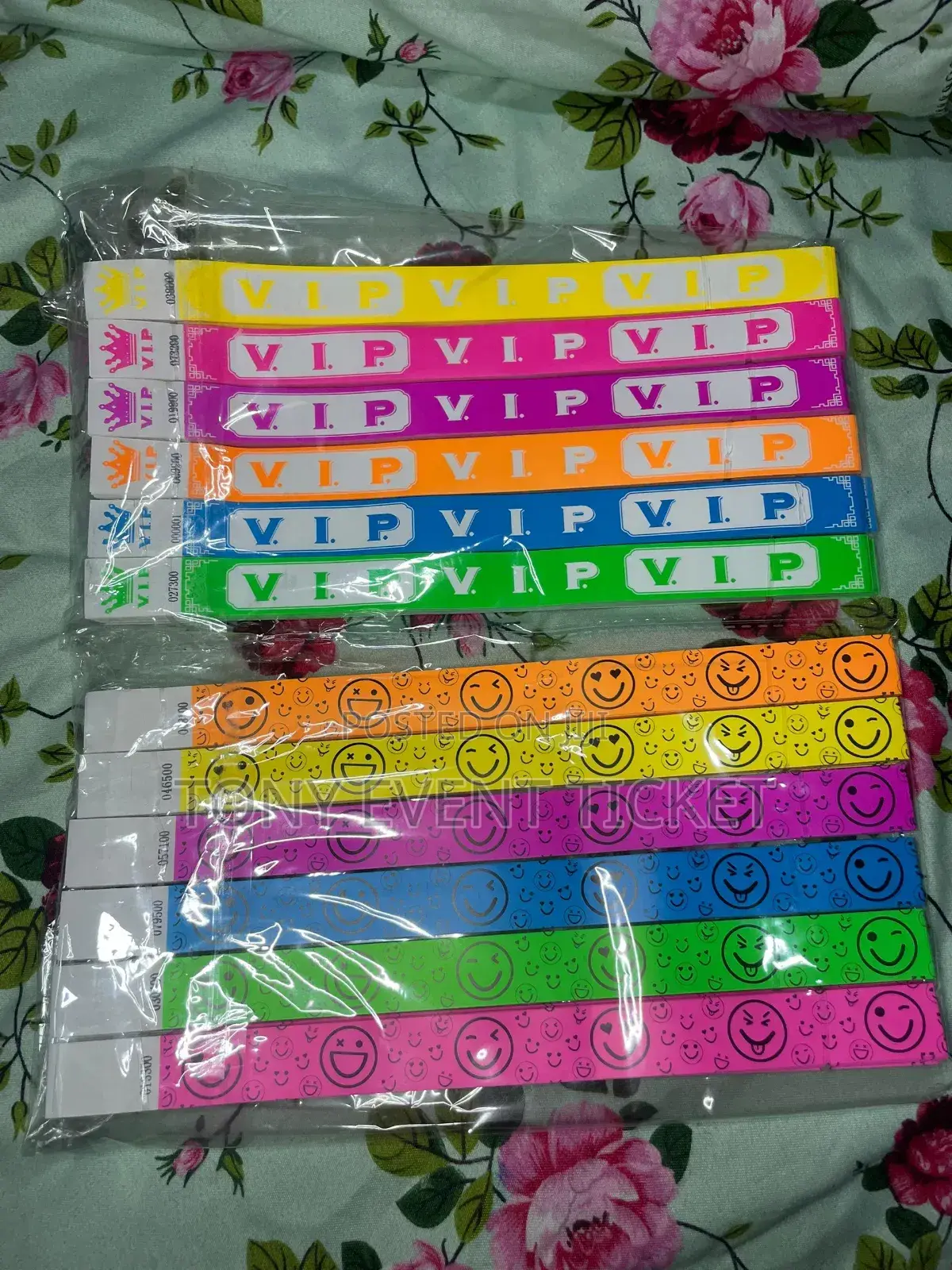 Vip Tyvek Tickets Wristband
