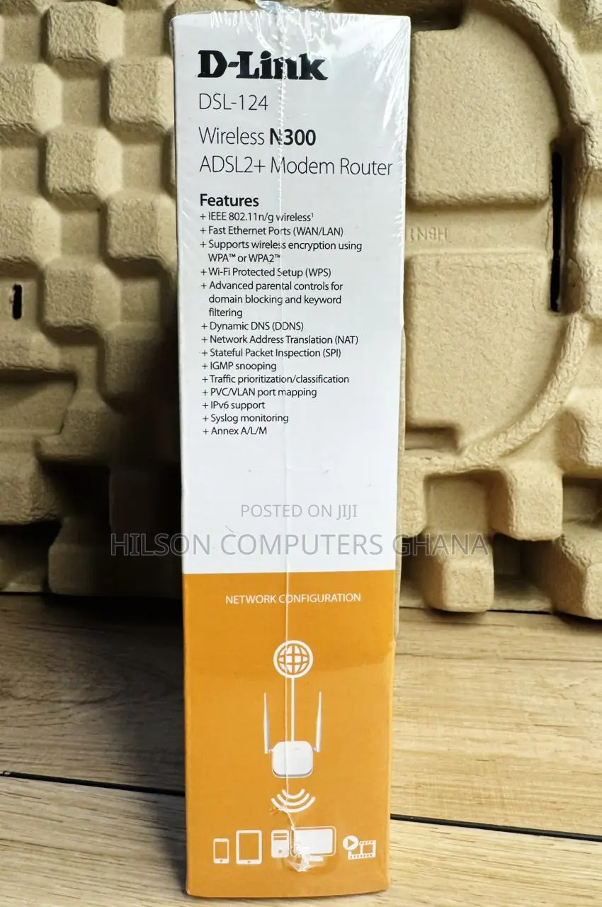 D-Link Wireless N 300 Adsl2+ Modem Router - DSL-2750u