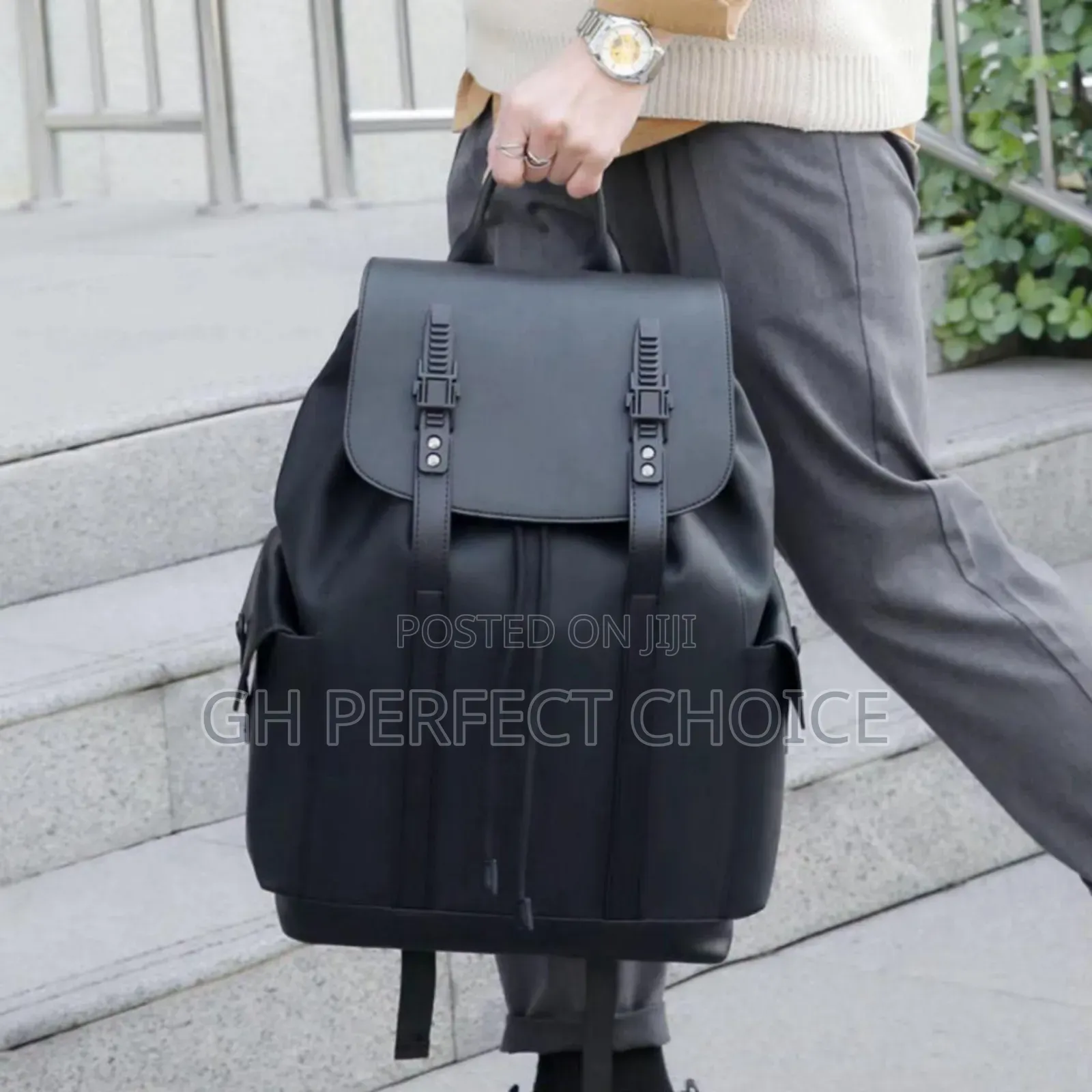 Top-grade Leather Unisex Backpack