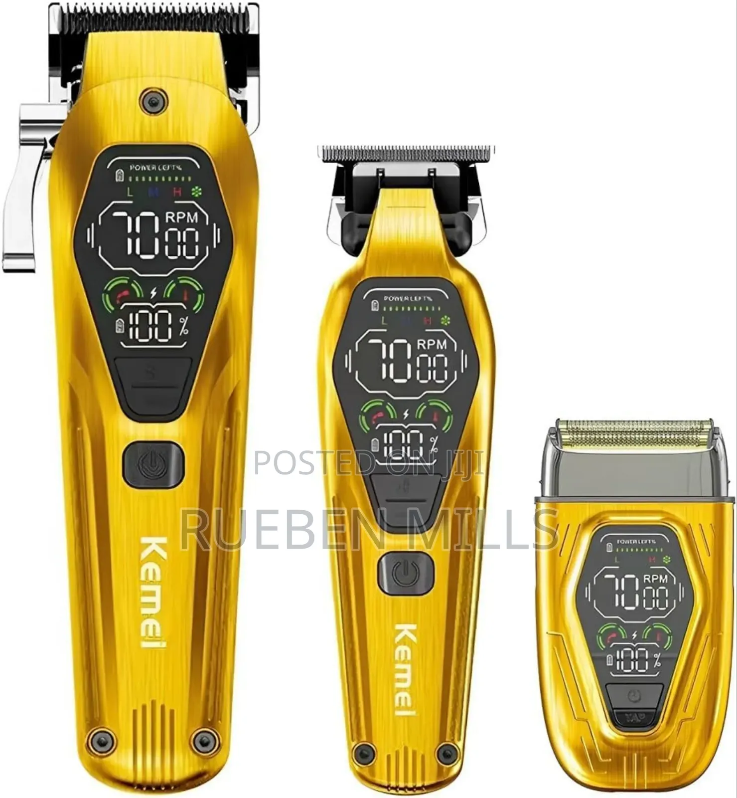 Kemei Km-8551 Three in One Barbering Machine Beard Trimmer