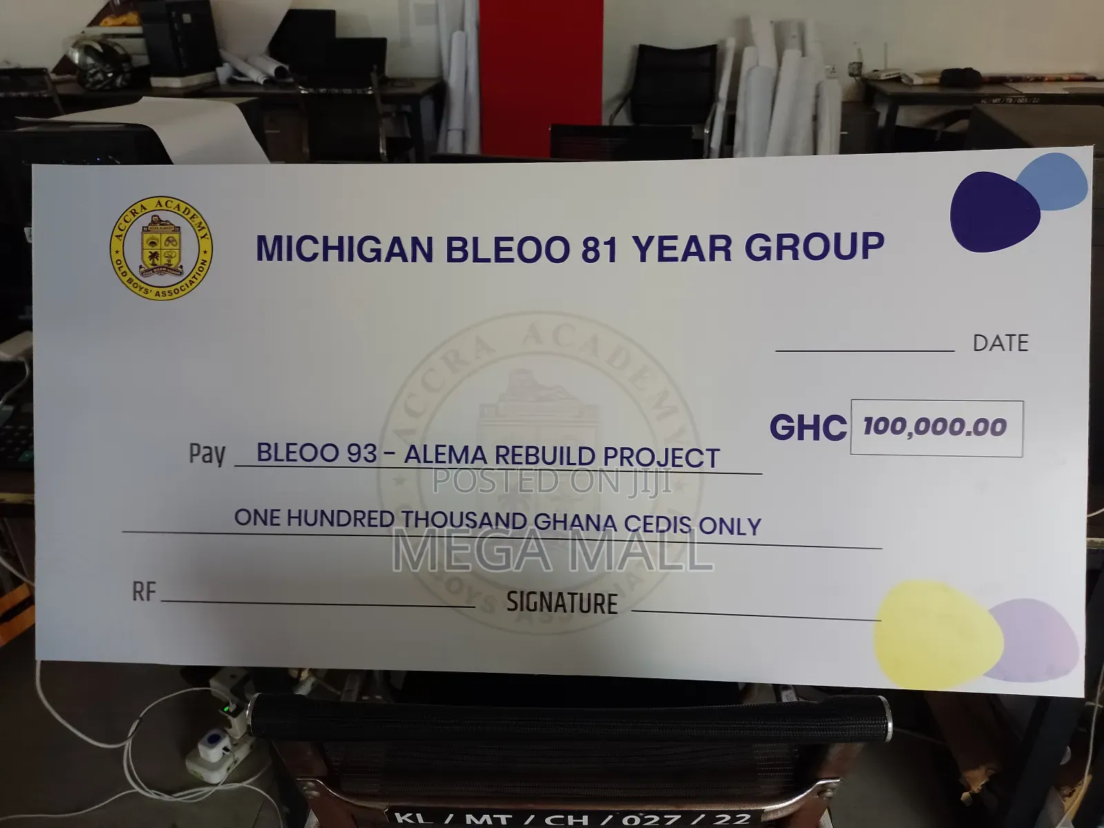 Dummy Cheques Service