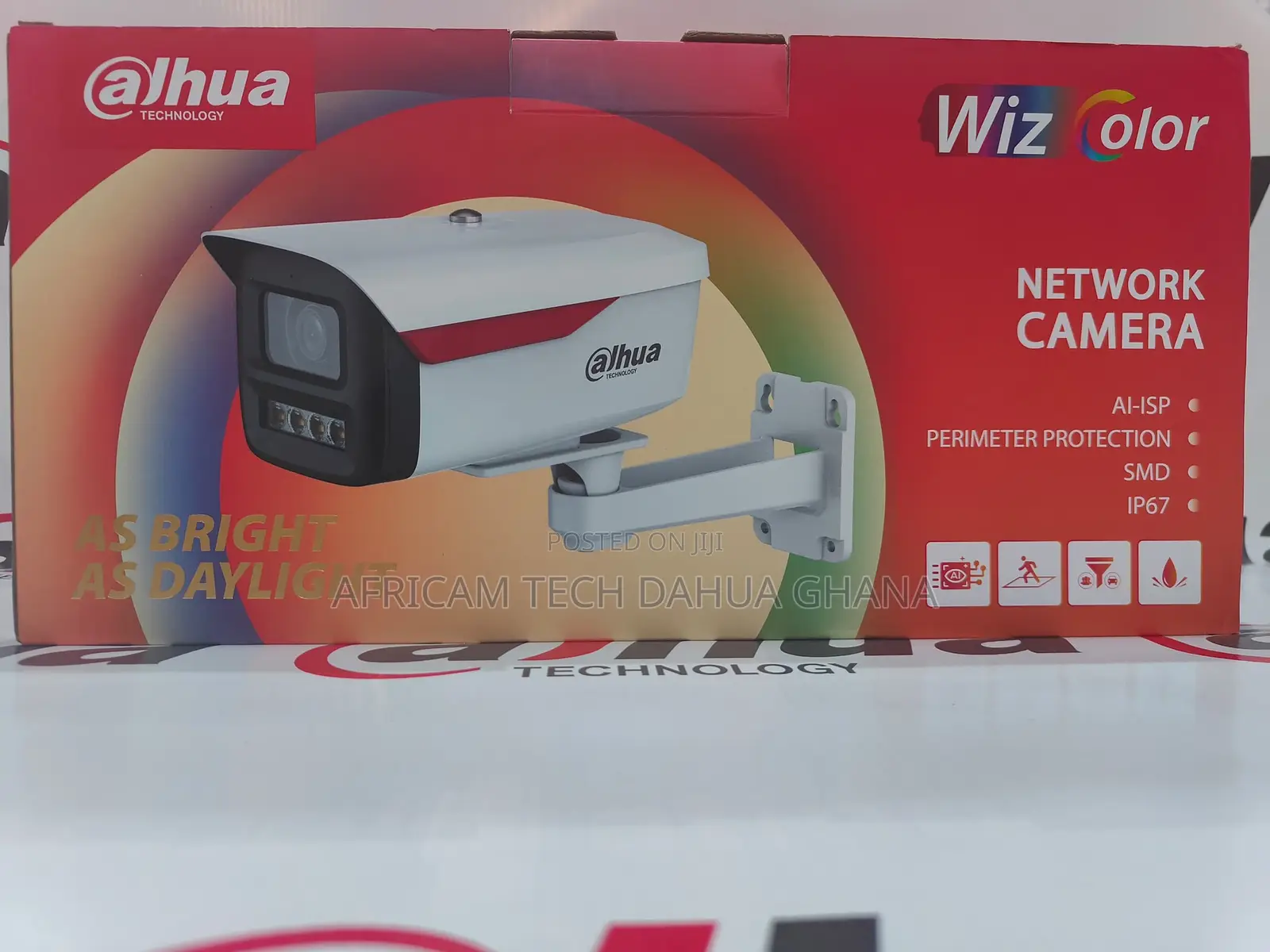 Dahua 4mp Wizcolor Bullet Wizsense Network Camera