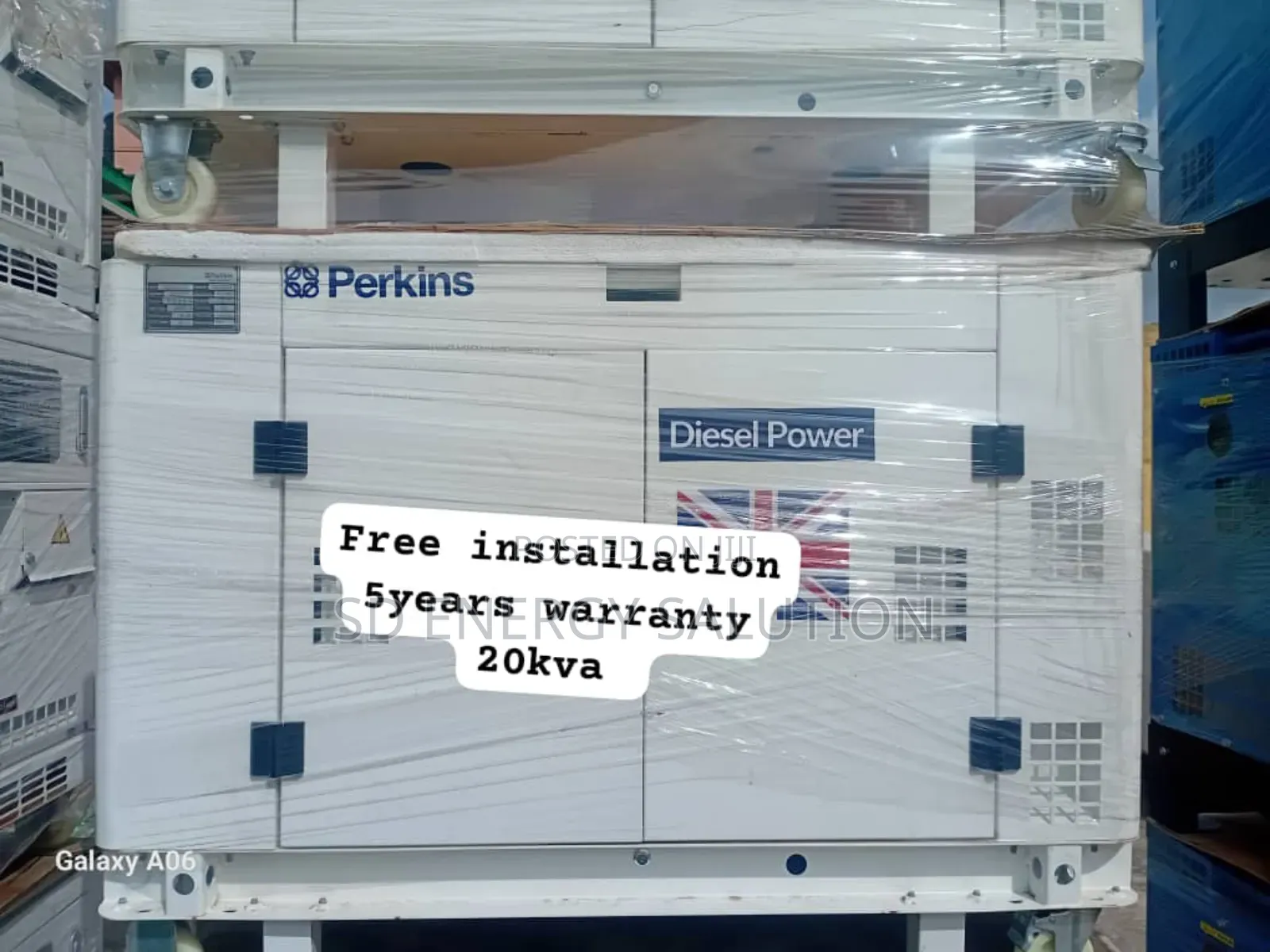 Total Tech Total Trust Perkins 20kva Diesel Generator 20kva