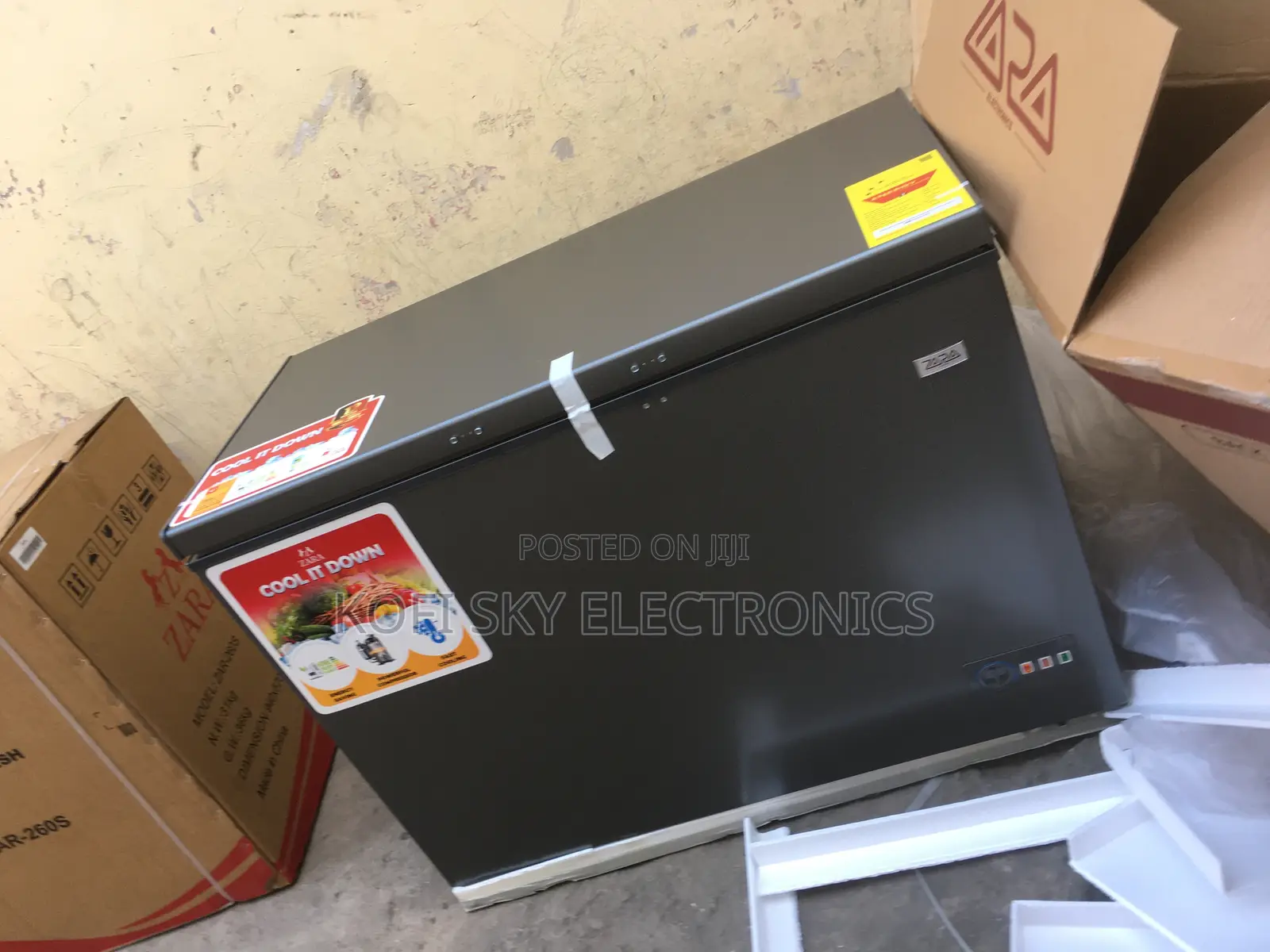 More Grade Zara 270liters Chest Freezer