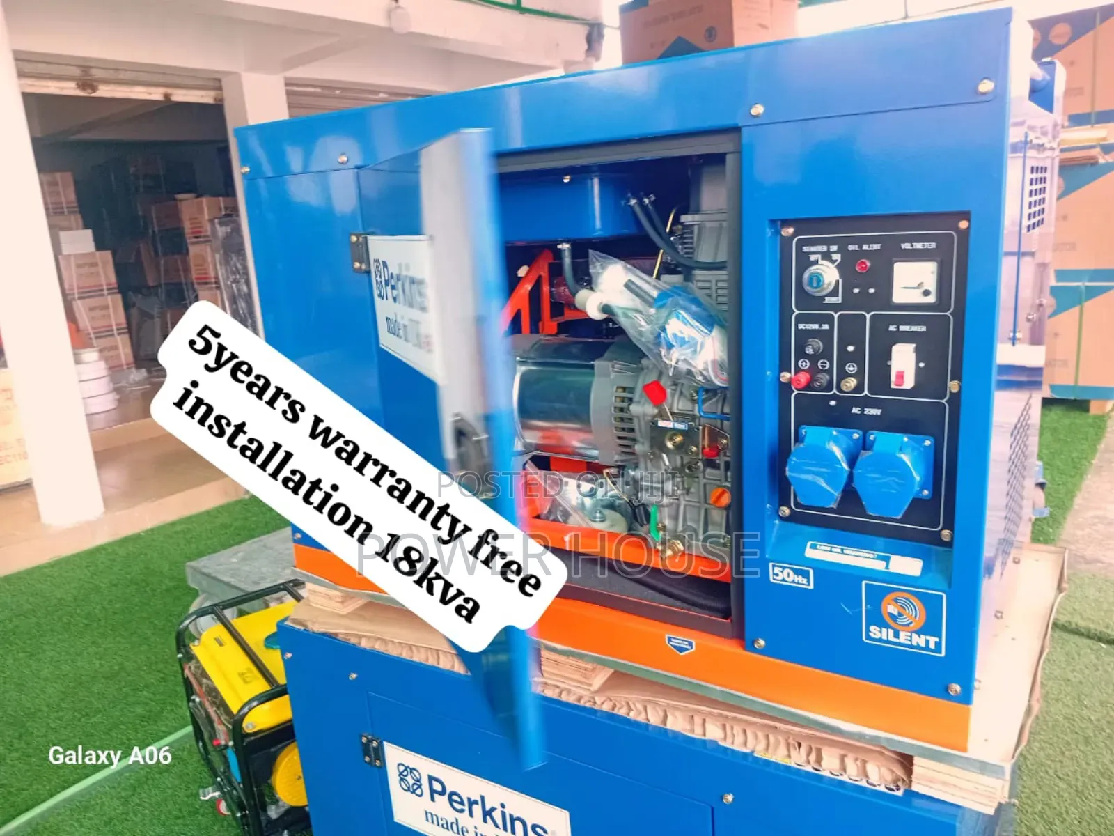 Elegant Gold Forge Tap 18kva Perkins Diesel Generator 18kva