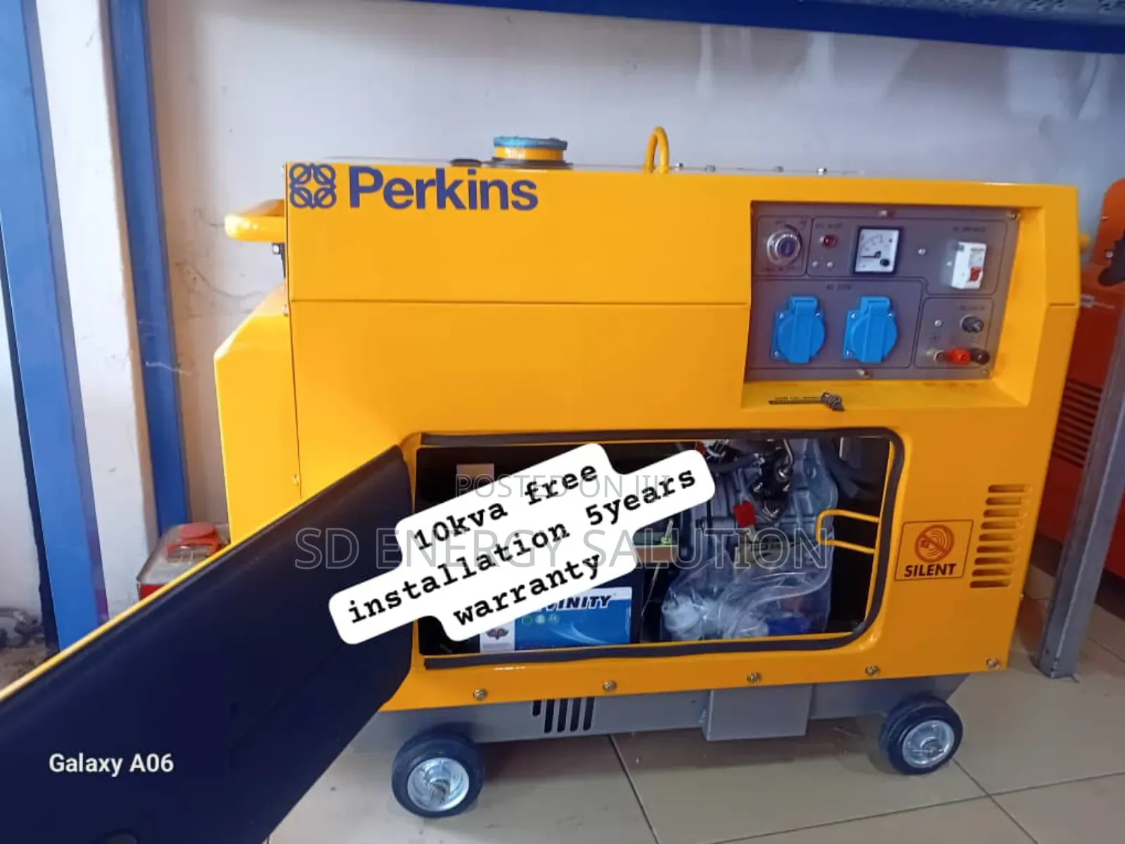 Total Control Perkins 10kva 13000watt Diesel Engine Perkins