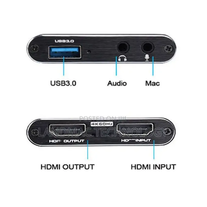  Video Capture Card 1080p 60fps Hd Camera Recording Hdmi