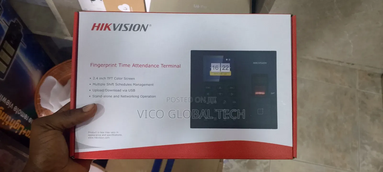 Hikvision Ds-K1a8503mfb Fingerprint Time Attendance Terminal