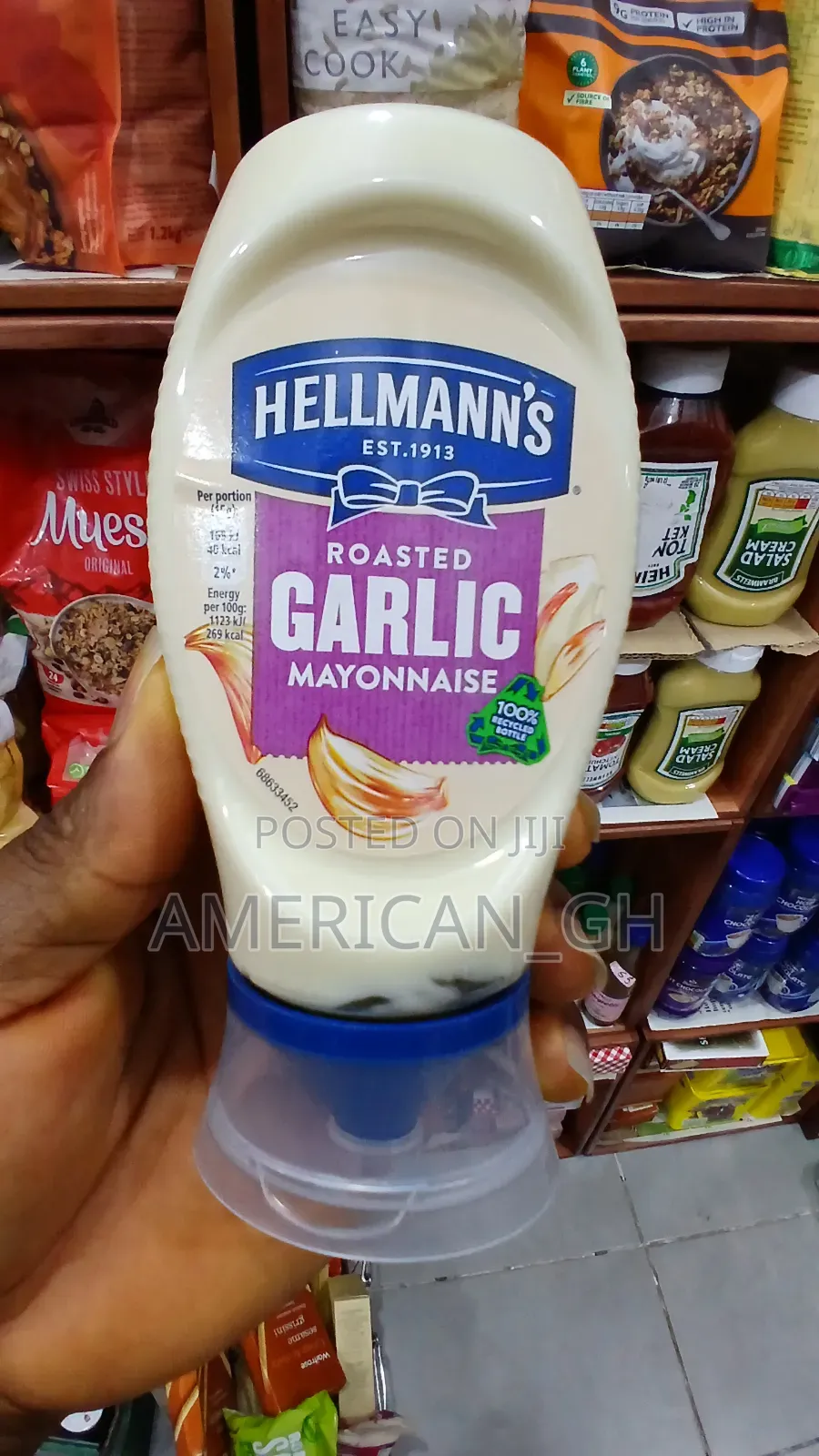 Hellmann's Roasted Garlic Mayonnaise
