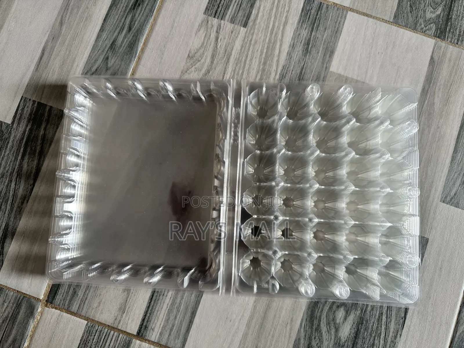Transparent Quail Egg Crate