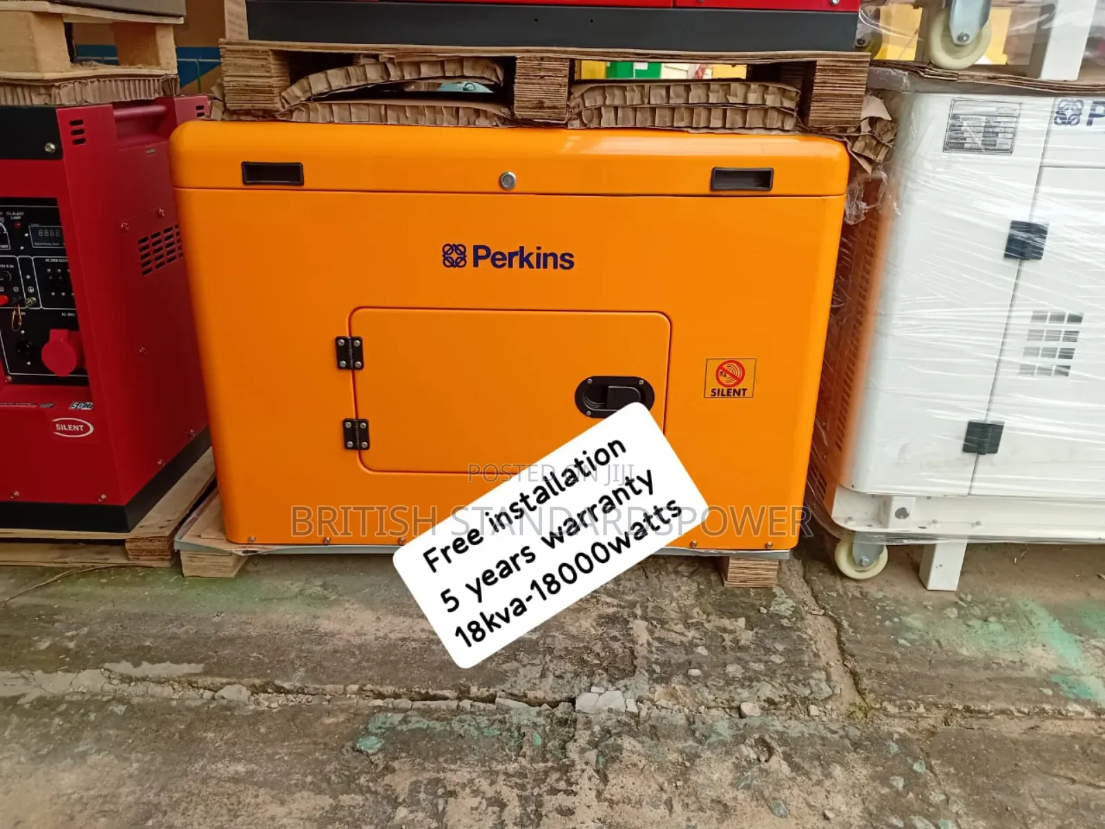 Construed for Long Term 18kva Silent Diesel Generator