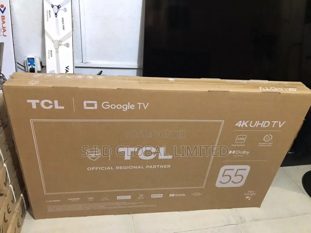 TCL Dolby Audio T-Screen 55" Uhd Tv 55p635