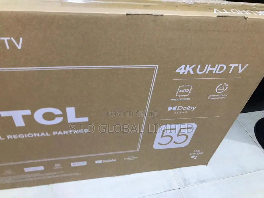 TCL Dolby Audio T-Screen 55" Uhd Tv 55p635