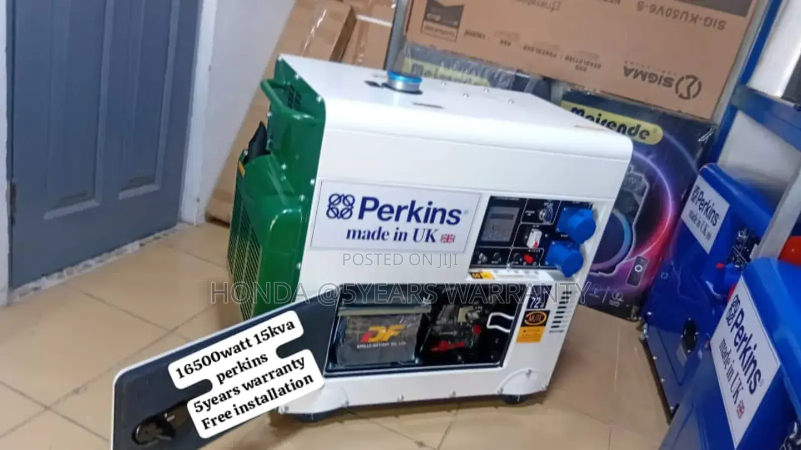 Energy Unite Perkins 15kva 16500watt Diesel Generator 15kva