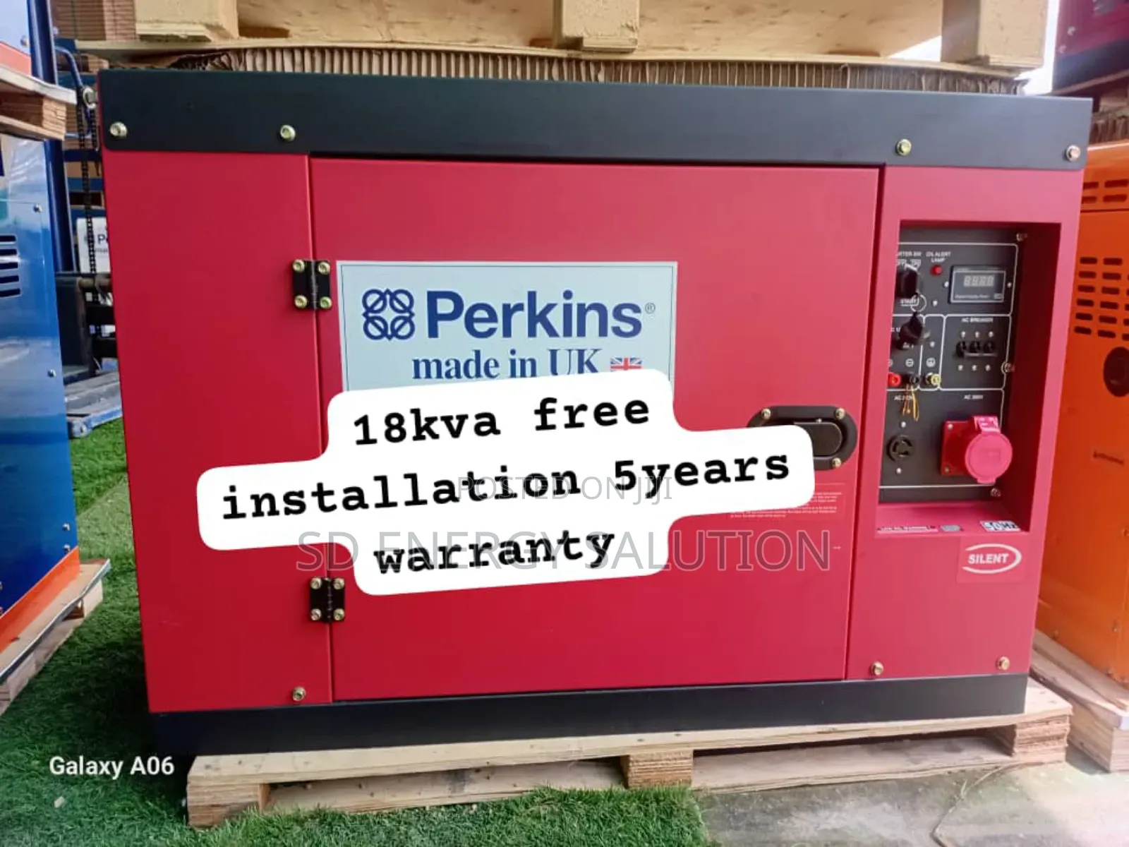 Control the Current Master the Moment Perkins 18kva Diesel