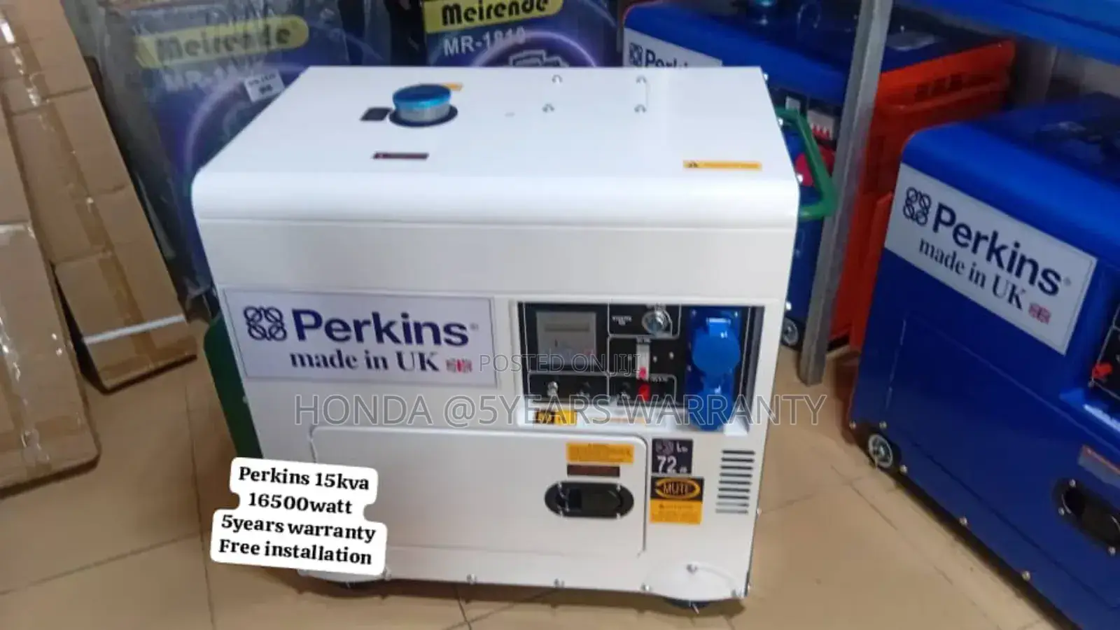 Bright Spark Energy Perkins 15kva Generator 16500watt 15kva