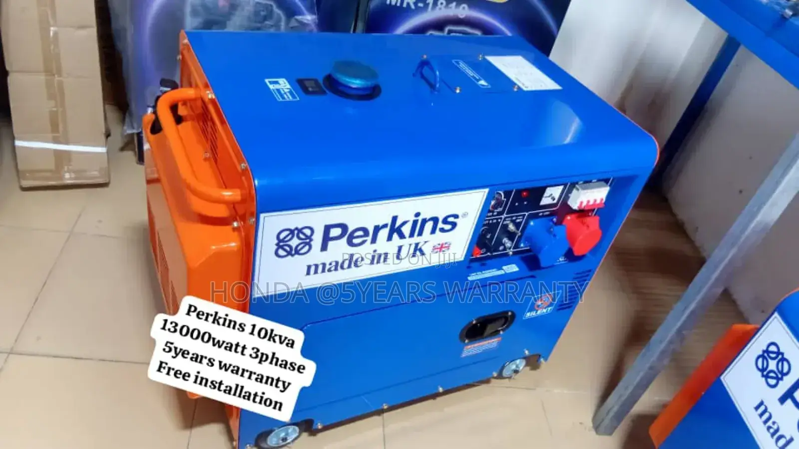 Sunny Side Energy Perkins 10kva 13000watt 3phase Generator