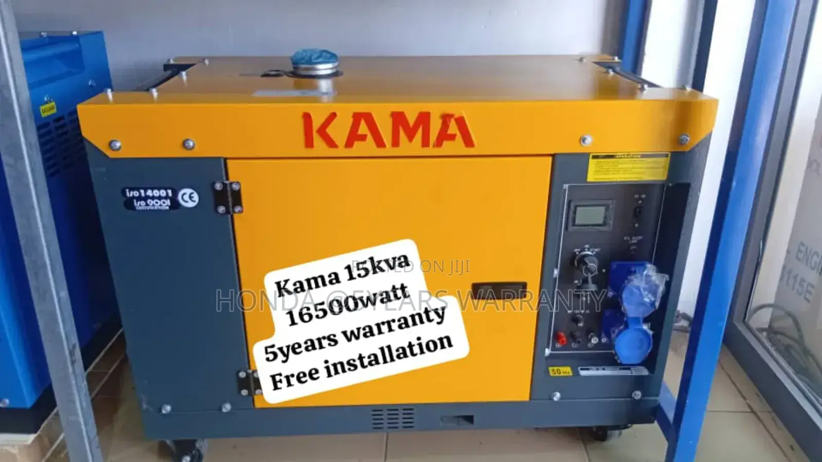 Energy Unlimited Kama Generator 15kva 16500watt Diesel 15kva