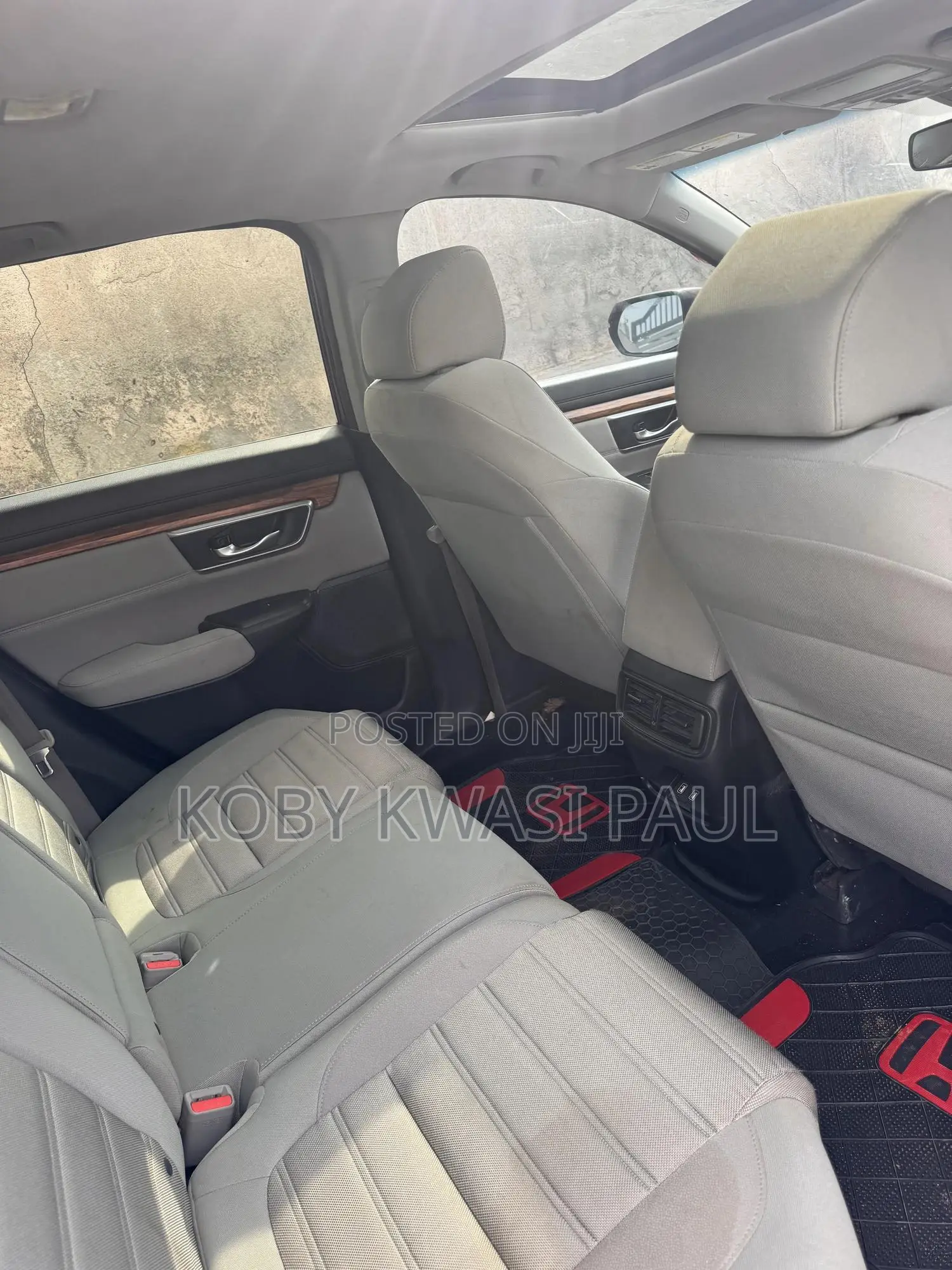 Honda CR-V EX-L 4dr SUV AWD (1.5L 4cyl CVT) 2017 Burgundy