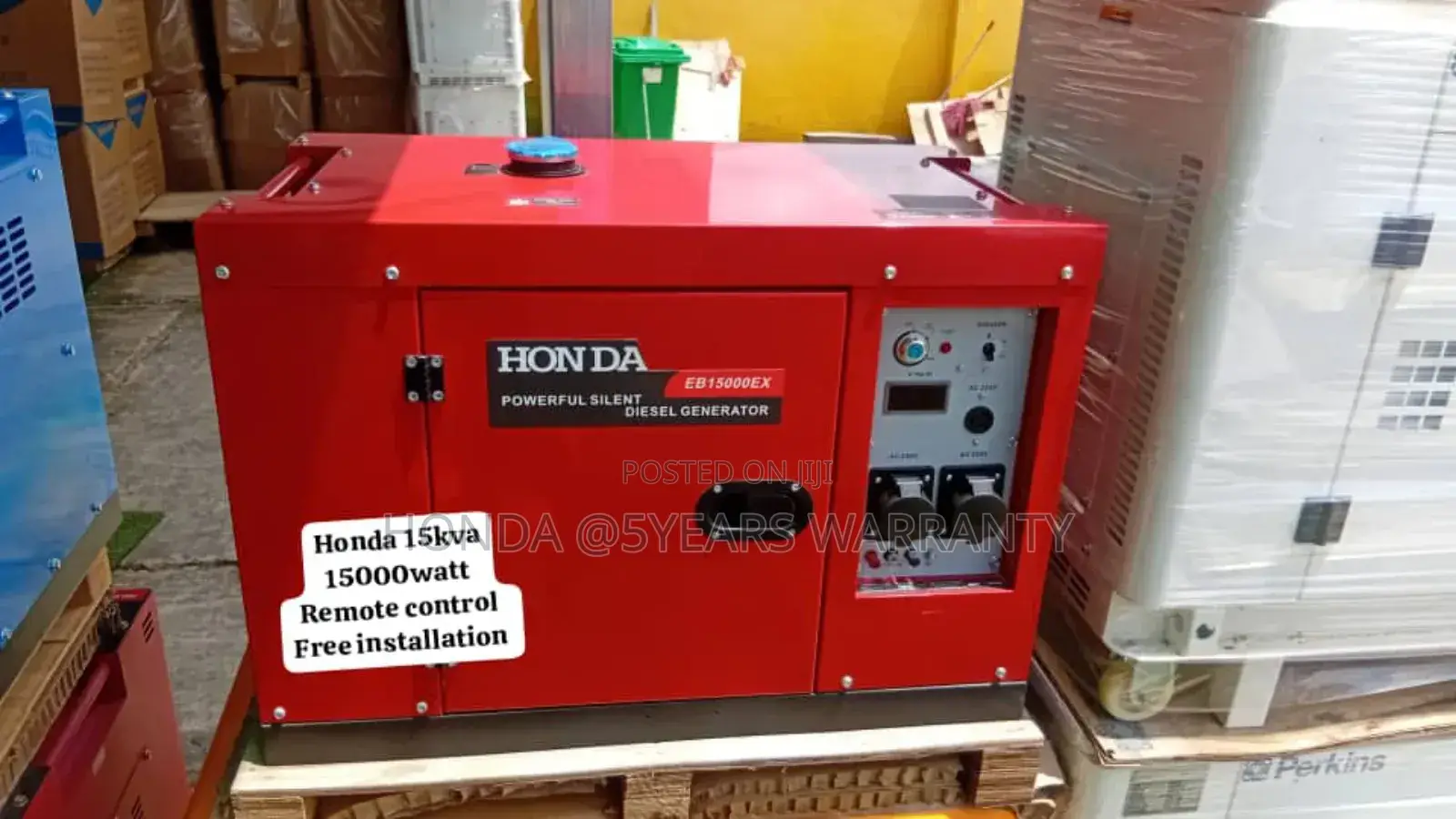 Energy United Honda 15kva 15000watt Diesel Generator 15kva