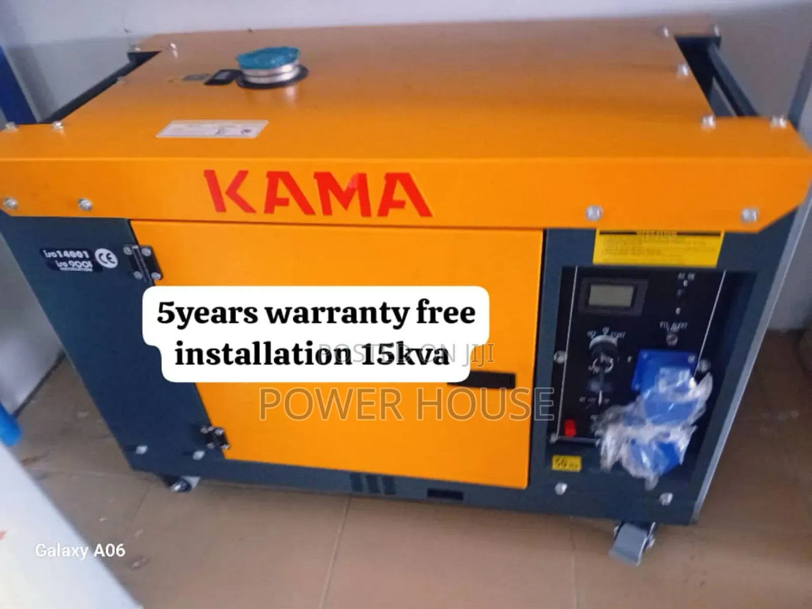Pinnacle Arry 16500watts 15kva Kama Generator 15kva