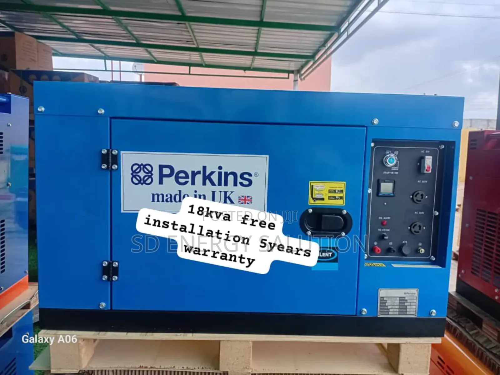 Precision Power in a Digital Shell Perkins 18kva Diesel