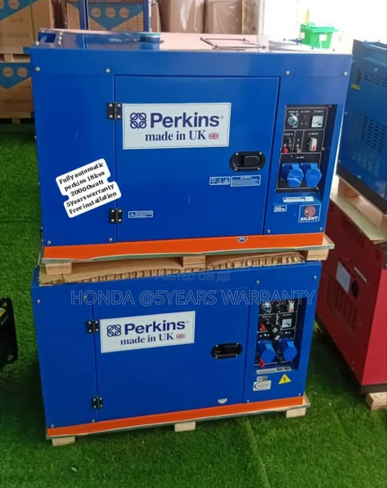 Pure Power Perkins 18kva Generator 20000watt Diesel 18kva
