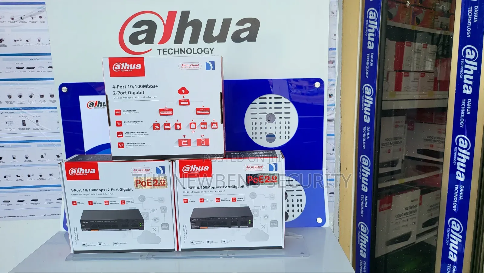 4-Port 10/100mbps+2-Port Gigabit Destop Manage Switch