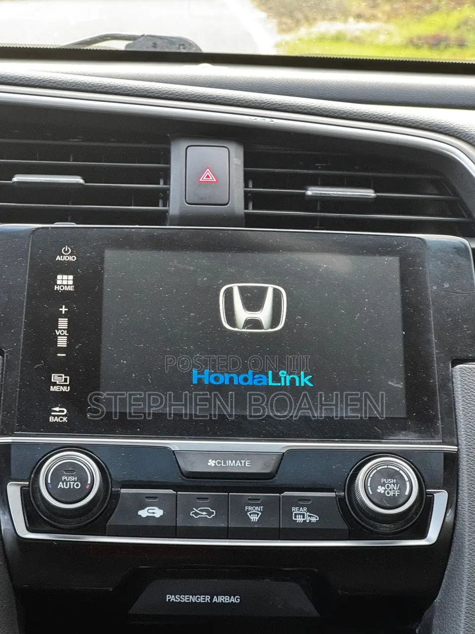 Honda Civic EX Sedan 2018 Gray