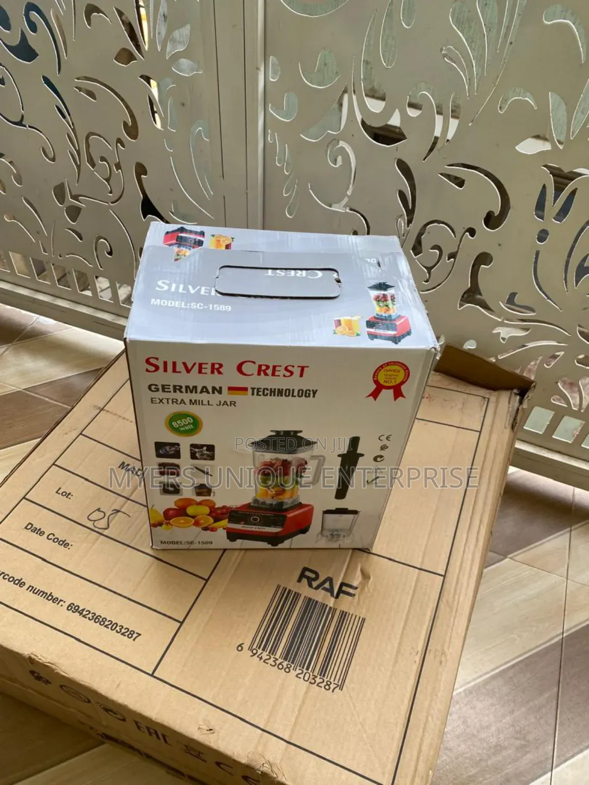 Strong Power Silver Crest Blender, Pure Copper Motor