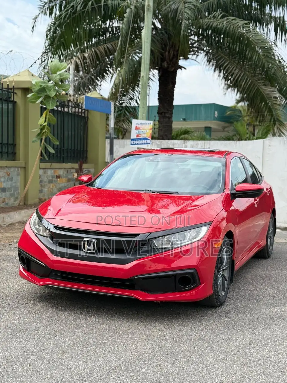 Honda Civic 2021 Red