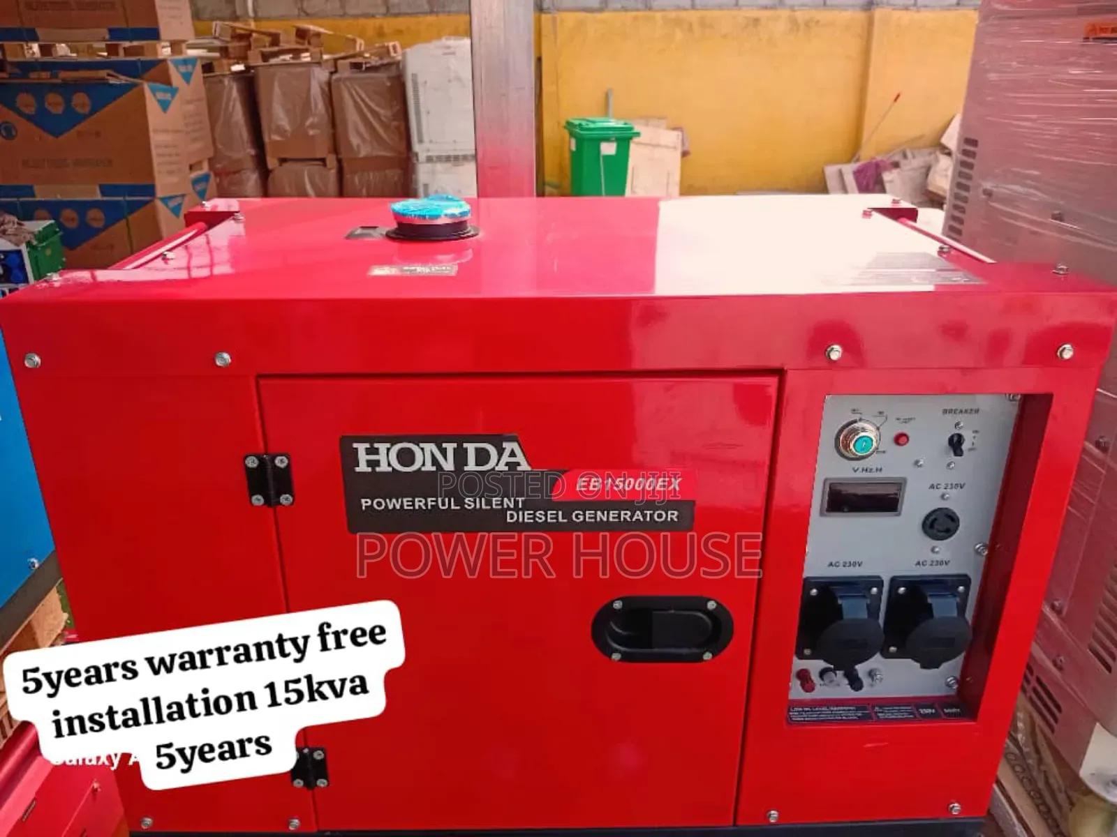 Energetic Safex 16500watts 15kva Diesel Honda Generator