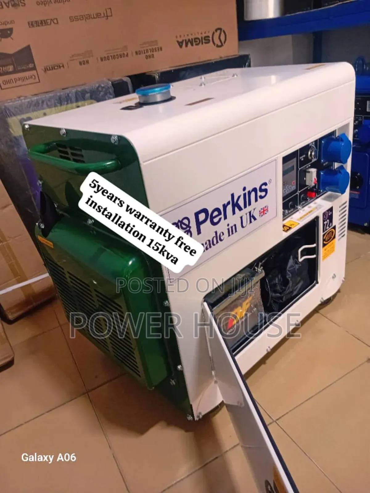 Energetic Matrix 15kva 16500watts Diesel Perkins Generator