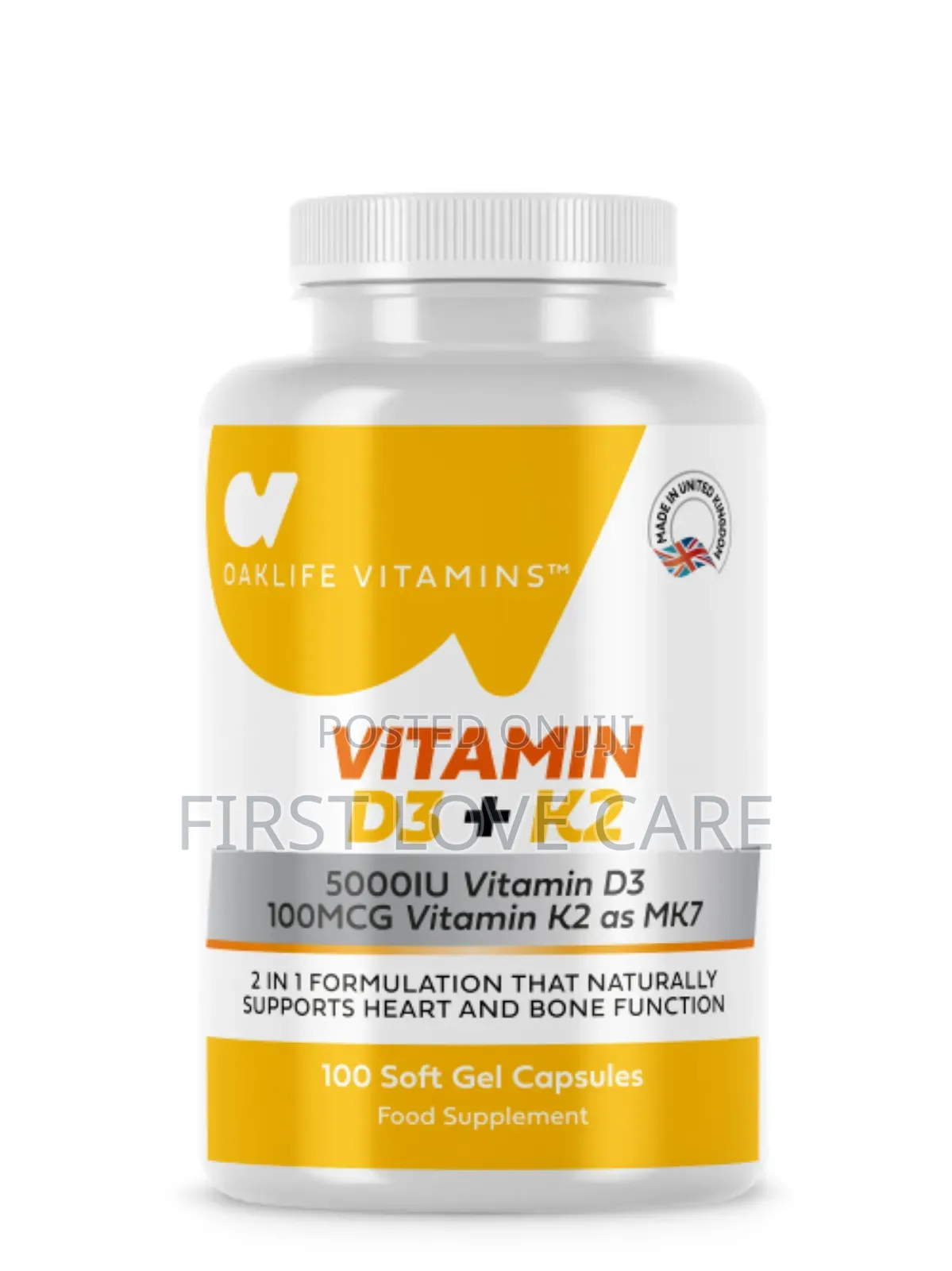 Oak Life Vitamins Vitamin D3 +