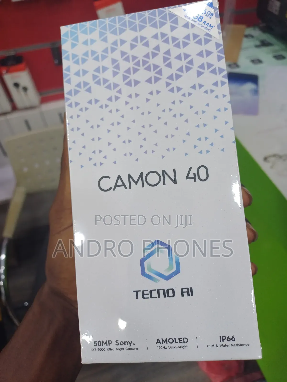 New Tecno Camon 40 256 GB White