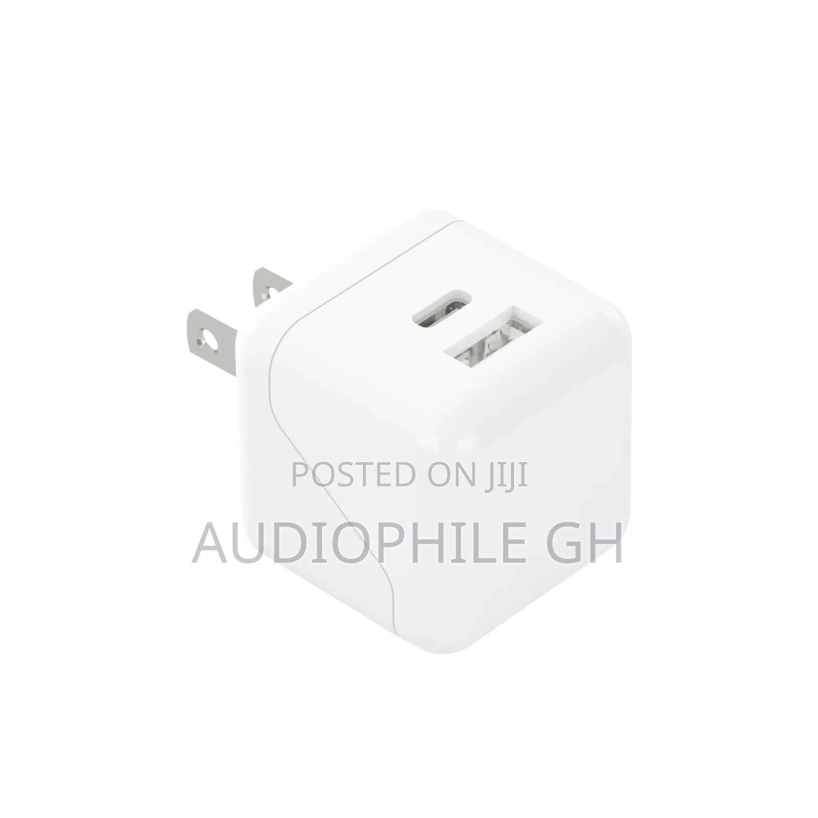 Just Wireless Dual Port Usb-a and Usb-C Wall Charger