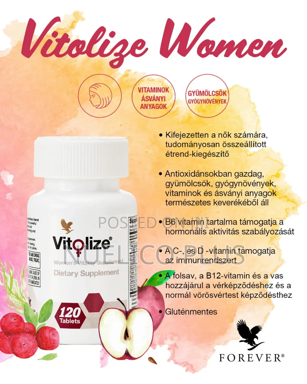 Vitolize for Women – Menstrual Hormonal Support