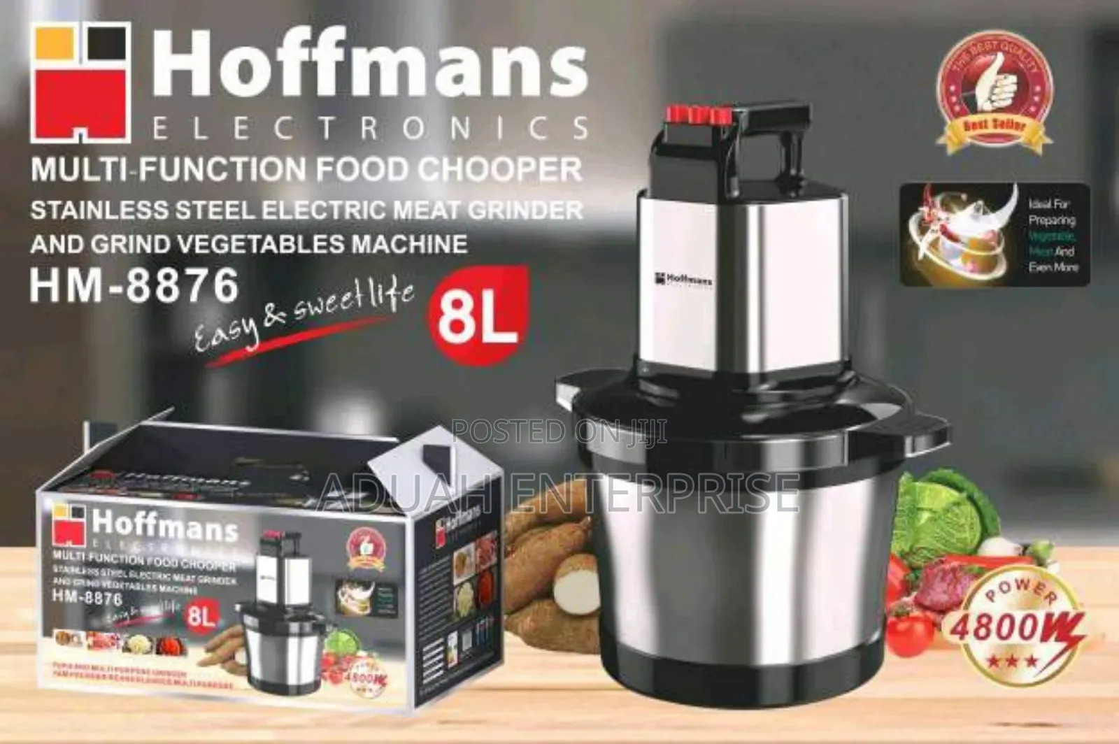 8 Hoffman Fufu Machine