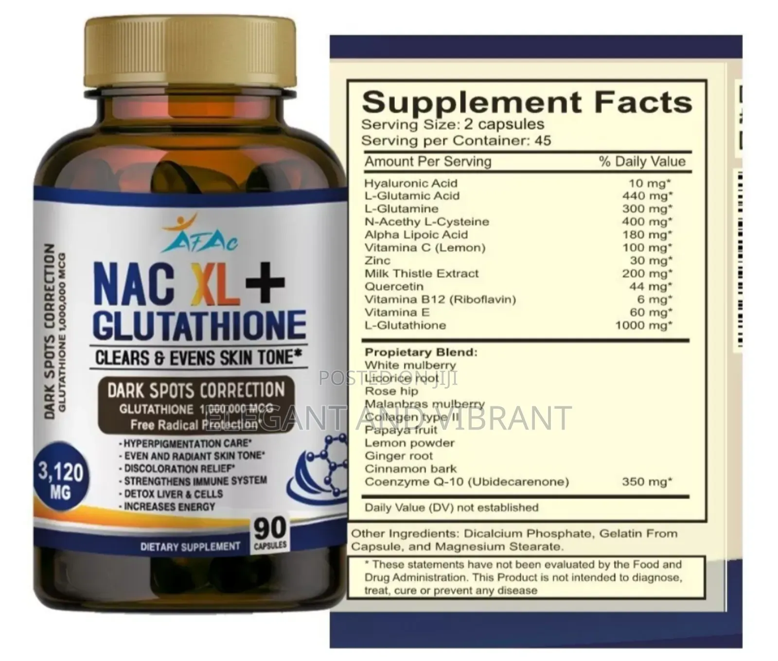Best Glutathione Skin Whitening Pills Anti Aging Beauty 2